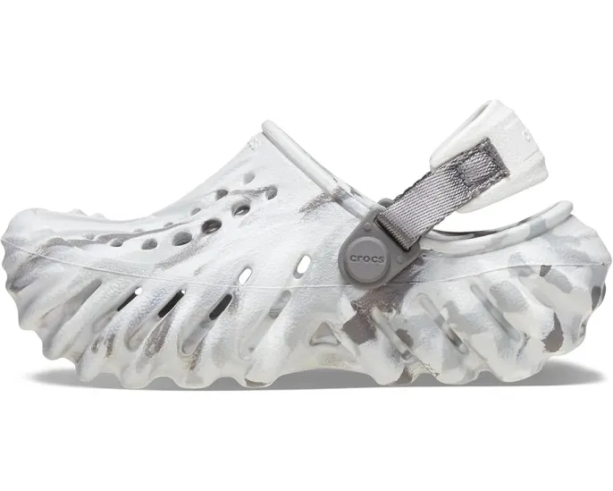 Кроксы Crocs Echo Clogs для детей с литой подошвой и стелькой LiteRide