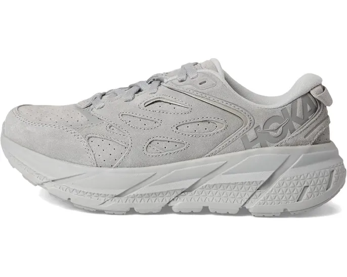 Кроссовки Hoka Clifton L Suede с верхом из замши и стелькой EVA