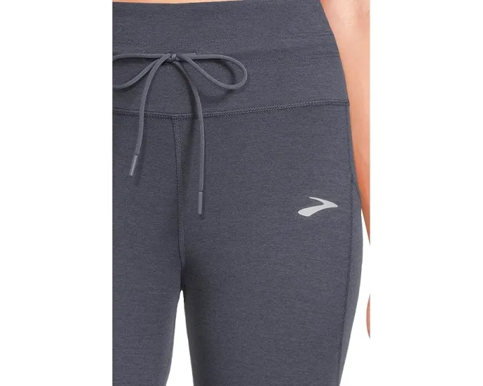 Леггинсы Brooks Luxe Tight с ультрамягкой тканью и двумя карманами на бедре