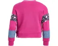 Детский пуловер Hatley Very Berry с миксовым узором и пайетками