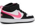 Детские кроссовки Nike Court Borough Mid 2 с застежкой на липучке из кожи