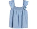 Детский топ Ashe Chambray с квадратным вырезом Vineyard Vines