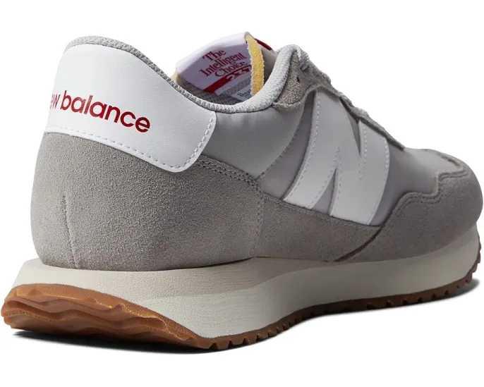 New Balance кроссовки 237v1 с винтажным дизайном и пенопластовой подкладкой