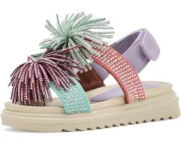 Детские сандалии Kurt Geiger London Orson Fringe с помпонами на мягкой коже