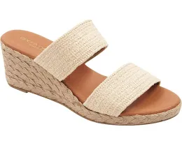 Эспадрильи Andre Assous Nori на танкетке с плетеным верхом