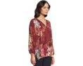 Блуза Margot с цветочным принтом и свободным кроем Johnny Was