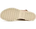 Сандалии Diaz Cross Clarks на среднем клине с мягкой кожей и регулируемым задним ремешком