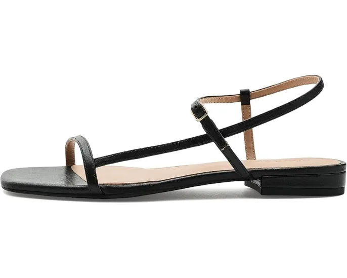 Сандалии Lauren Ralph Lauren Lainee из мягкой кожи Nappa с квадратным носком