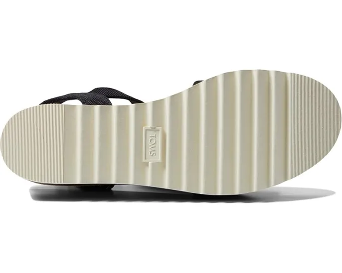 Сандалии TOMS Diana на платформе с регулируемым ремешком и стелькой OrthoLite