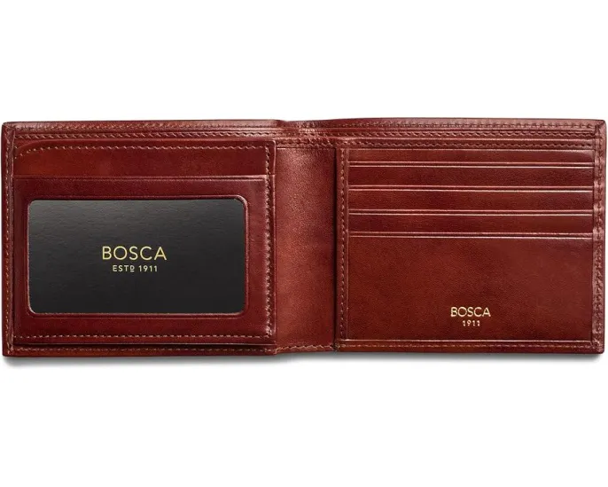 Bosca Old Leather Collection Continental ID Wallet портмоне с отделением для удостоверения