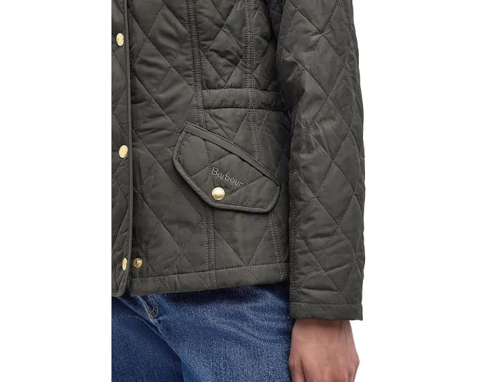 Стеганая куртка Millfire Quilt с отстегивающимся капюшоном от Barbour