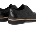 Туфли Cole Haan Morse Grand Wingtip Oxfords из кожи с декоративными перфорациями