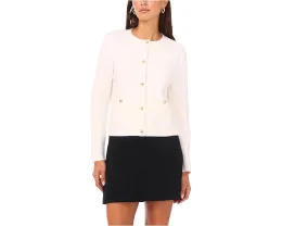 Кардиган Vince Camuto с длинным рукавом и накладными карманами