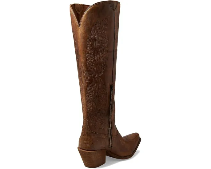 Ковбойские сапоги Ariat Guinevere Western до колена с молнией и квадратным носком