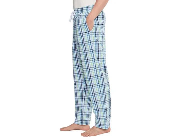 Хлопковые брюки Cotton Seersucker Woven Tommy Bahama с принтом