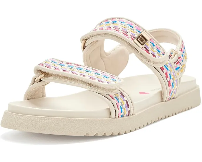 Детские сандалии Steve Madden Mona с регулируемыми ремешками и плоской подошвой