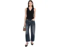 Джинсы Madewell Darted Barrel Leg с вытачками на коленях