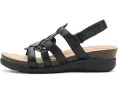 Сандалии Calenne Gracie Clarks на ремешках с клином и стелькой Ultimate Comfort