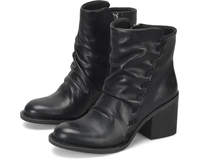 Ботинки Born Toni с декоративной строчкой и молнией сбоку