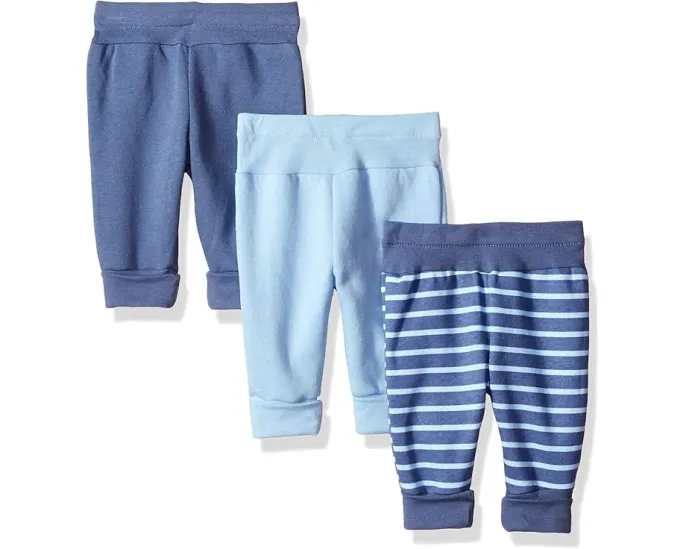 Hanes флисовые джоггеры Baby Flexy 3 Pack с регулируемой посадкой