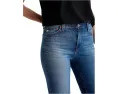 Джинсы AG Jeans Mari Mid Rise Slim Straight с зауженным силуэтом