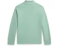 Полузип Polo Ralph Lauren Kids худи из интерлока для малышей с вышитым пони