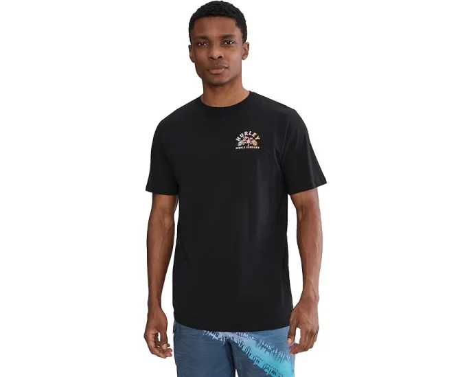 Футболка Hurley Birds Of Paradise Short Sleeve с ярким принтом