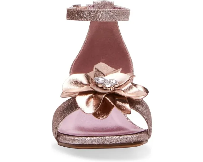 Туфли Steve Madden Lessa для детей с блестками и цветочным декором