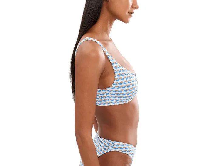 Топ Seafolly Mala Ring Front с кольцом спереди и регулируемыми бретелями