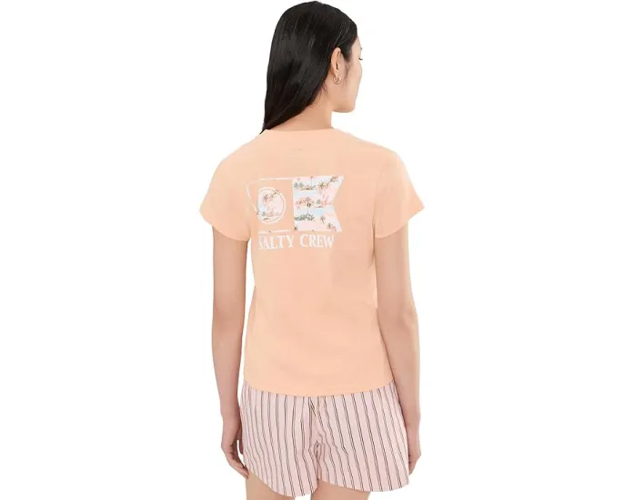 Футболка Salty Crew Flagship Fill Modern Tee с принтом
