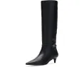 Высокие сапоги Madewell Eliza из кожи с пряжками на небольшом каблуке