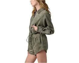Куртка Blank NYC Desert Sage из искусственной замши