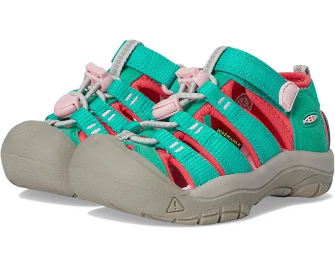 Детские сандалии KEEN Kids Newport H2 с защитным носком и регулируемыми ремешками