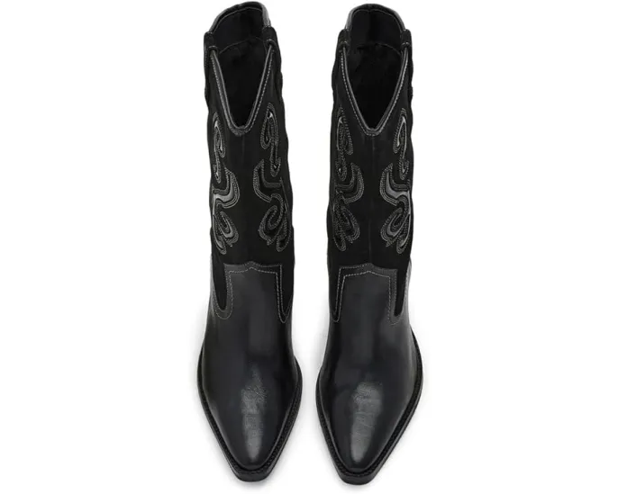 Сапоги Free People Fast Lane Fringe с бахромой и квадратным каблуком