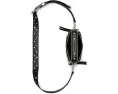 Мини сумка The Mini Icon Stud Snapshot с заклепками и съемным ремнем Marc Jacobs