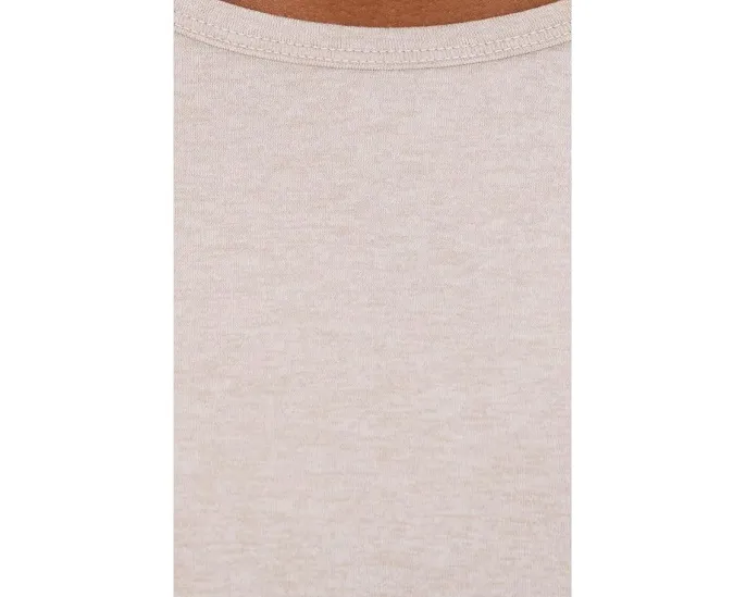 Длинная футболка Celestia от TravisMathew с круглым вырезом и расслабленным кроем