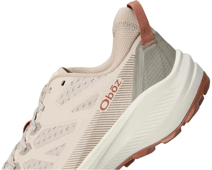Трекинговые кроссовки Oboz Katabatic LT Low с полиэстеровым верхом и резиновой подошвой