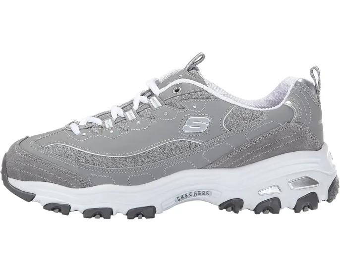 Кроссовки Skechers D'Lites Me Time с верхом из кожи и текстиля