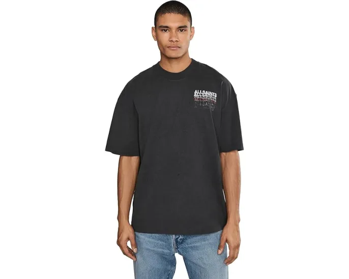 Футболка Graphene с фирменным принтом AllSaints