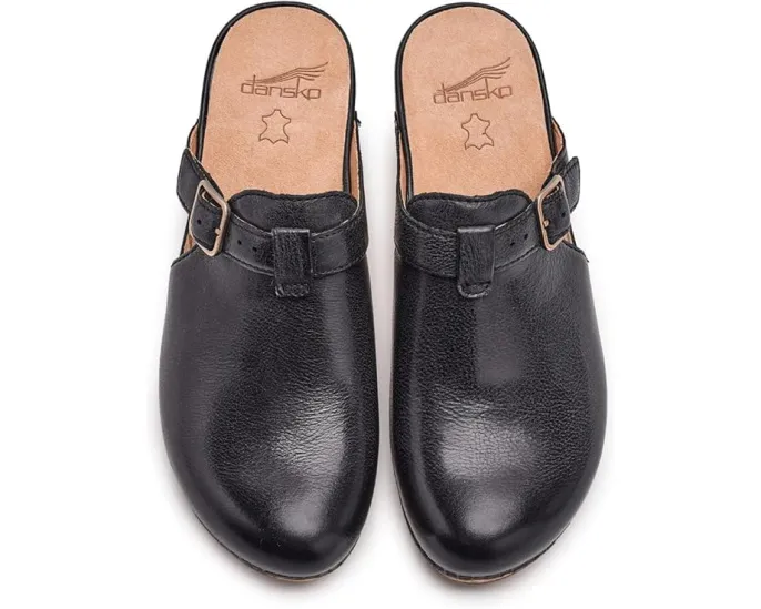 Клоги Dansko Leandra с кожаным верхом и энергопоглощающей подошвой