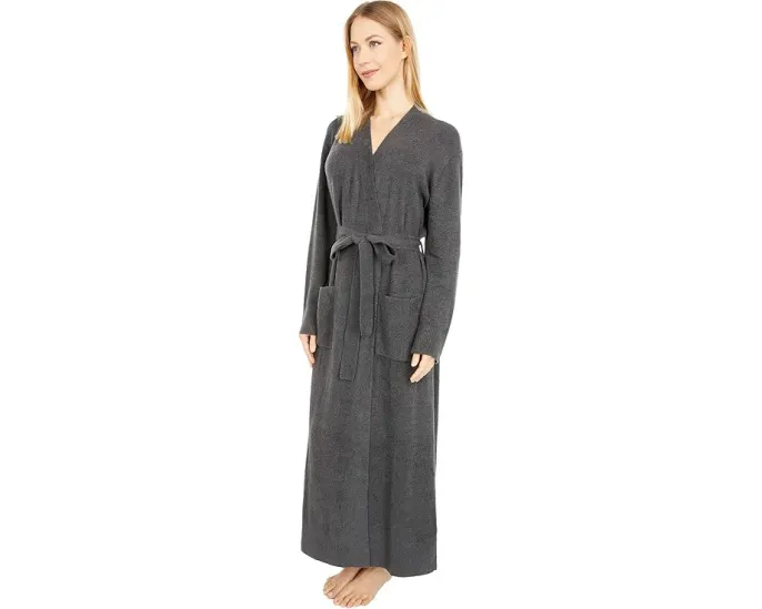 Халат Barefoot Dreams CozyChic Lite длинный из мягкого трикотажа