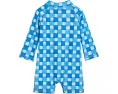 Комбинезон Snapper Rock Kids Ocean Grid с длинным рукавом и защитой UPF 50+
