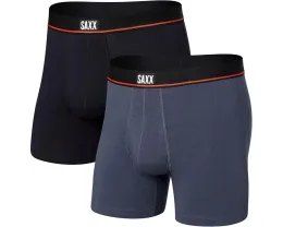 2 пары хлопковых боксеров SAXX UNDERWEAR Non-Stop Stretch с эластичным поясом