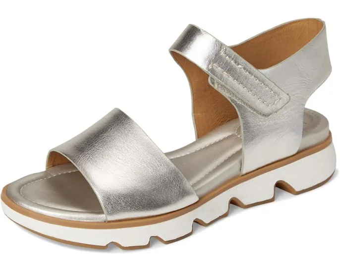 Сандалии Sofft Morgan из кожи с регулируемым ремешком на щиколотке