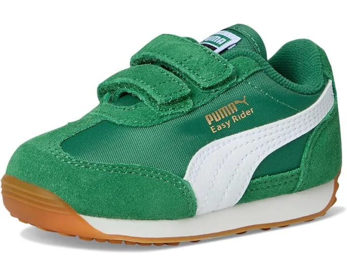 Кроссовки PUMA Kids Easy Rider на липучках с верхом из замши