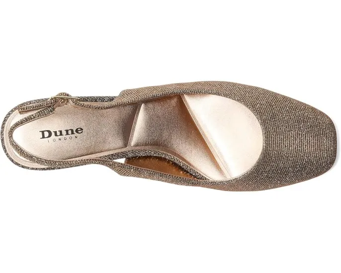Туфли Dune London Catharine на платформе с круглым носком и инкрустированным каблуком