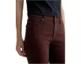Прямые зауженные джинсы AG Jeans Mari со средней посадкой в цвете Coffee Bean