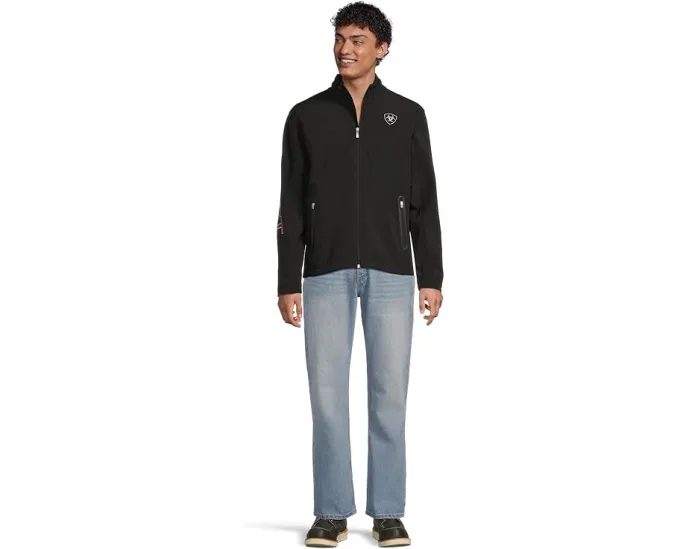 Ariat куртка New Team Softshell Mexico с флисовой подкладкой