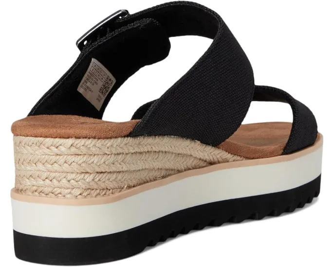 Сандалии Diana Mule Bukle на платформе с ремешками и пряжкой