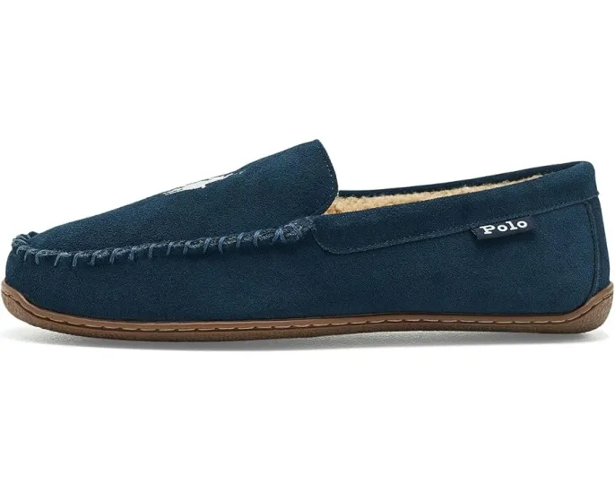 Домашние тапочки Polo Ralph Lauren Brenan Moccasin из кожи